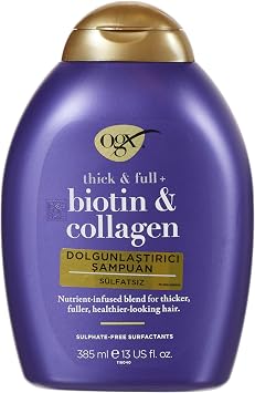 OGX Biotin Kolajen Sülfatsız Şampuan 385 ml x2