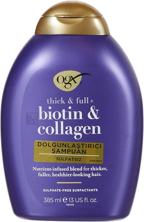 OGX Biotin Kolajen Sülfatsız Şampuan 385 ml x2