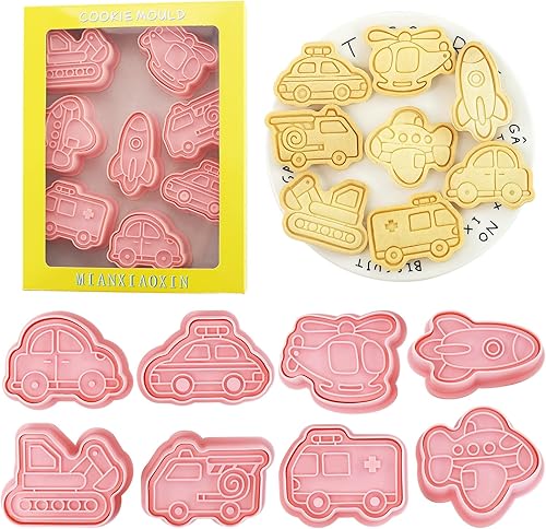 Miniatura 4 de 8 moldes de galletas con forma de calabaza, maíz, zanahoria, moldes para galletas de dibujos animados divertidos (8 verduras) 8-Verduras,Cumpleaños