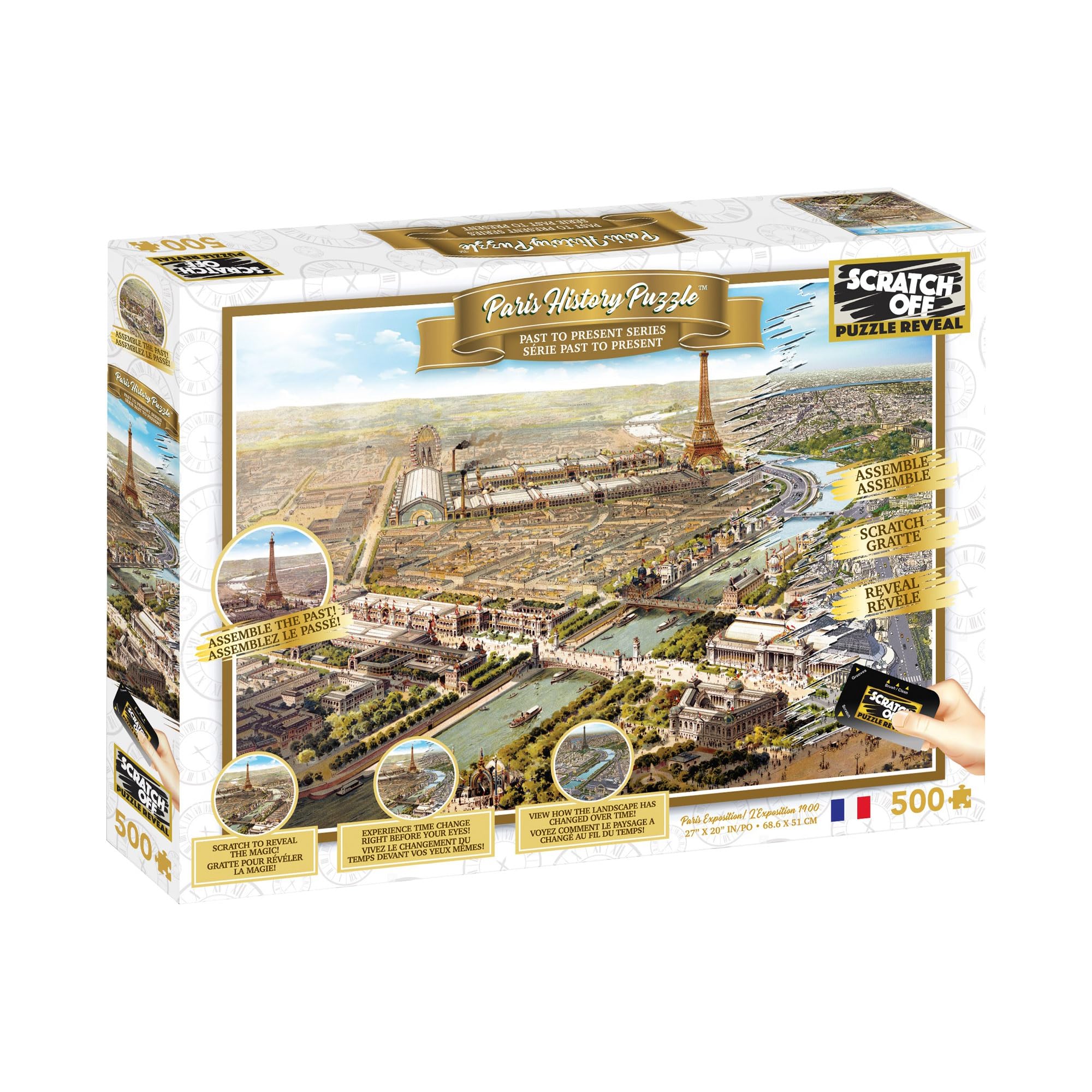 Paris Scratch Off Puzzle