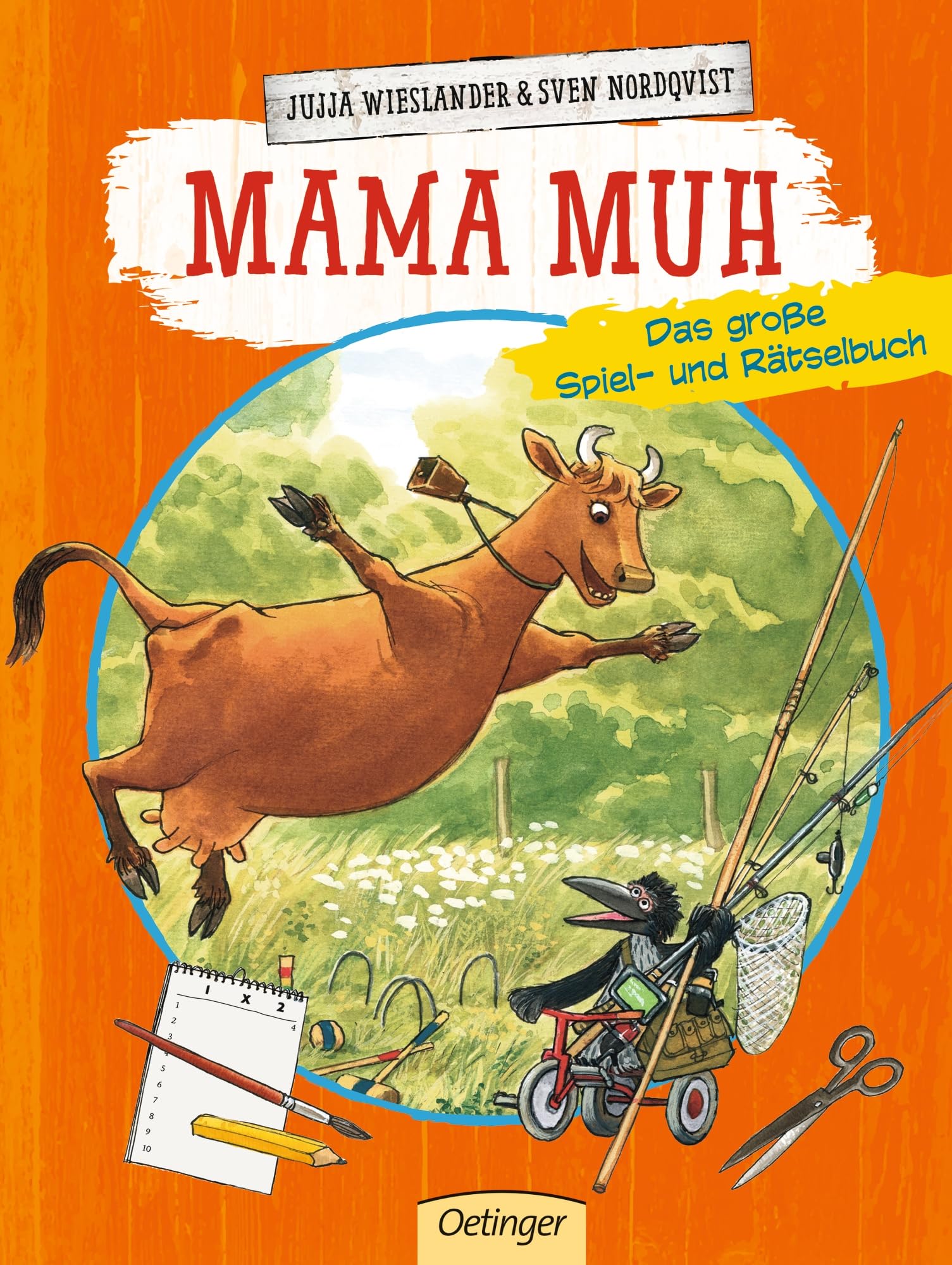 Mama Muh Kinderbuch Das große Spiel- und Rätselbuch