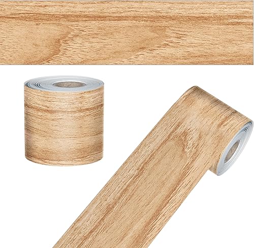 Carson Dellosa Grow Together - Bordes rectos de madera clara para tablón de anuncios, bordes de aula para tablón de anuncios, pizarra blanca,