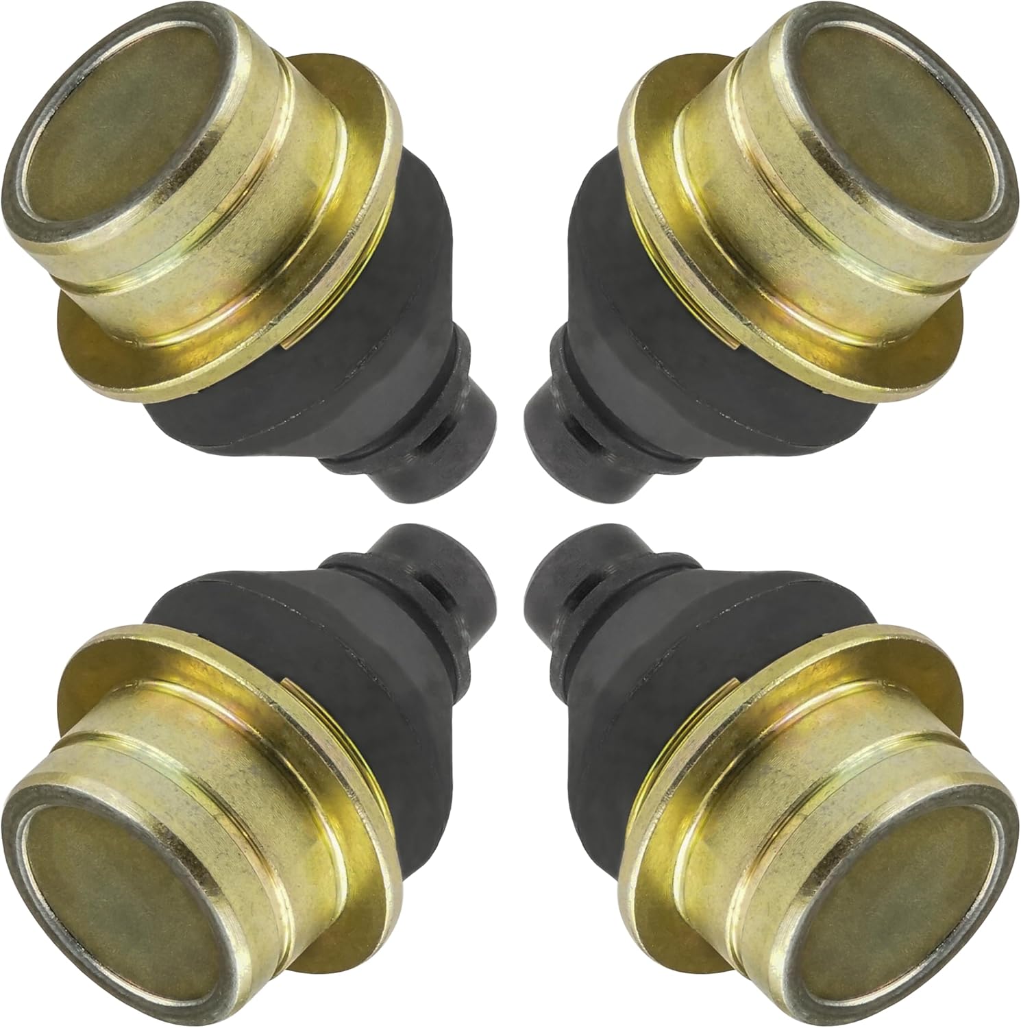 Caltric 4 Ball Joints Upper and Lower Compatible With Suzuki Vinson 4WD LT-F500F LTF500F 2003 2004 2005 2006 2007