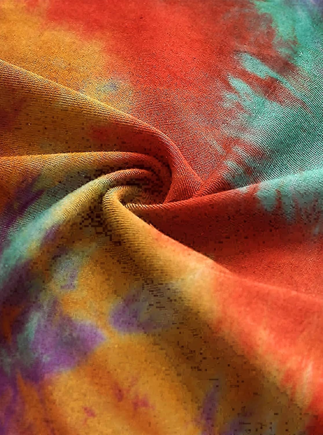 Avanova Women Distressed Loose Crop Top Oversized Short Sleeve Ripped Tee Shirt - Image 5