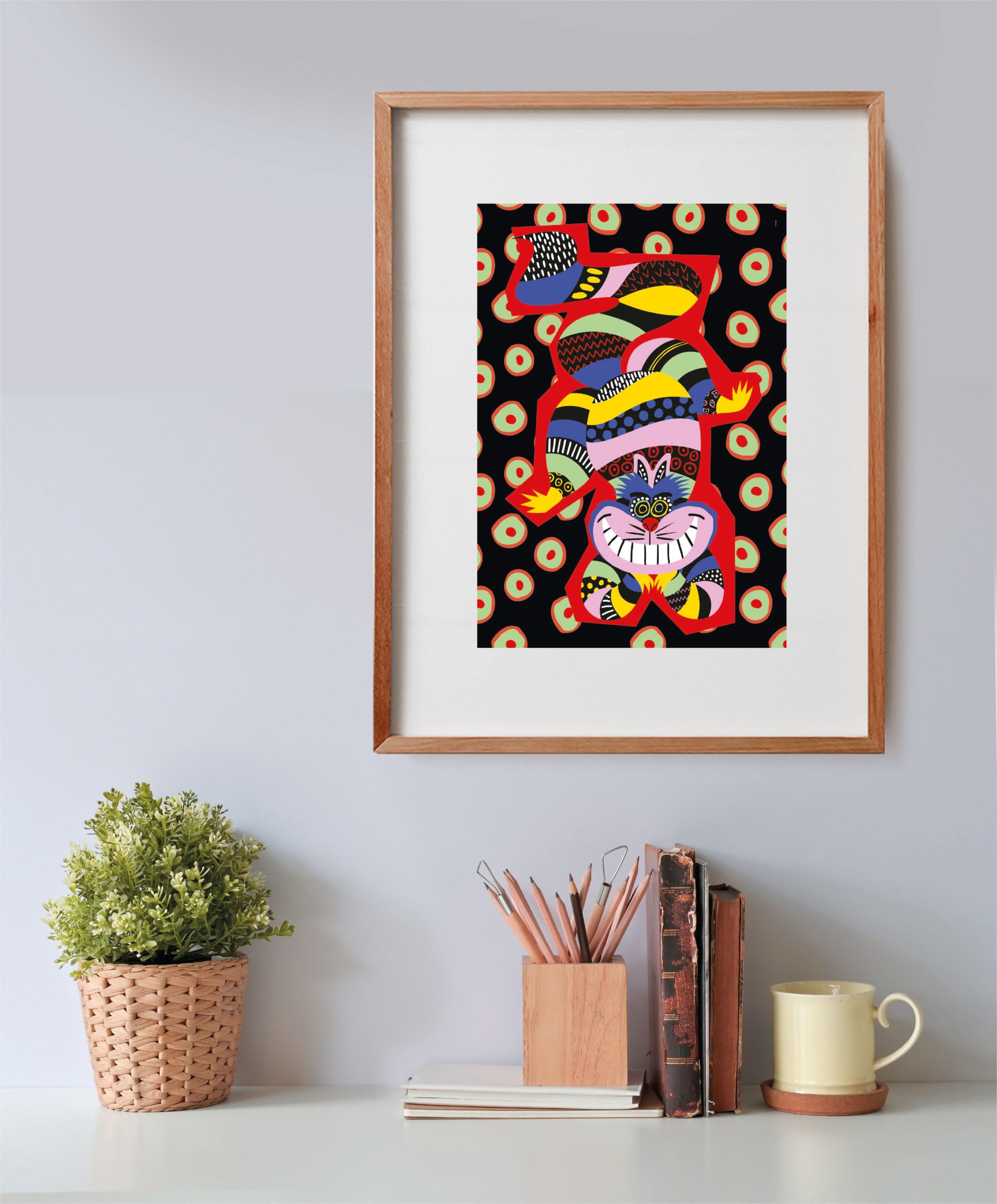 Amazon.com: Clementoni Jigsaw Puzzle Disney The Cheshire Cat 500