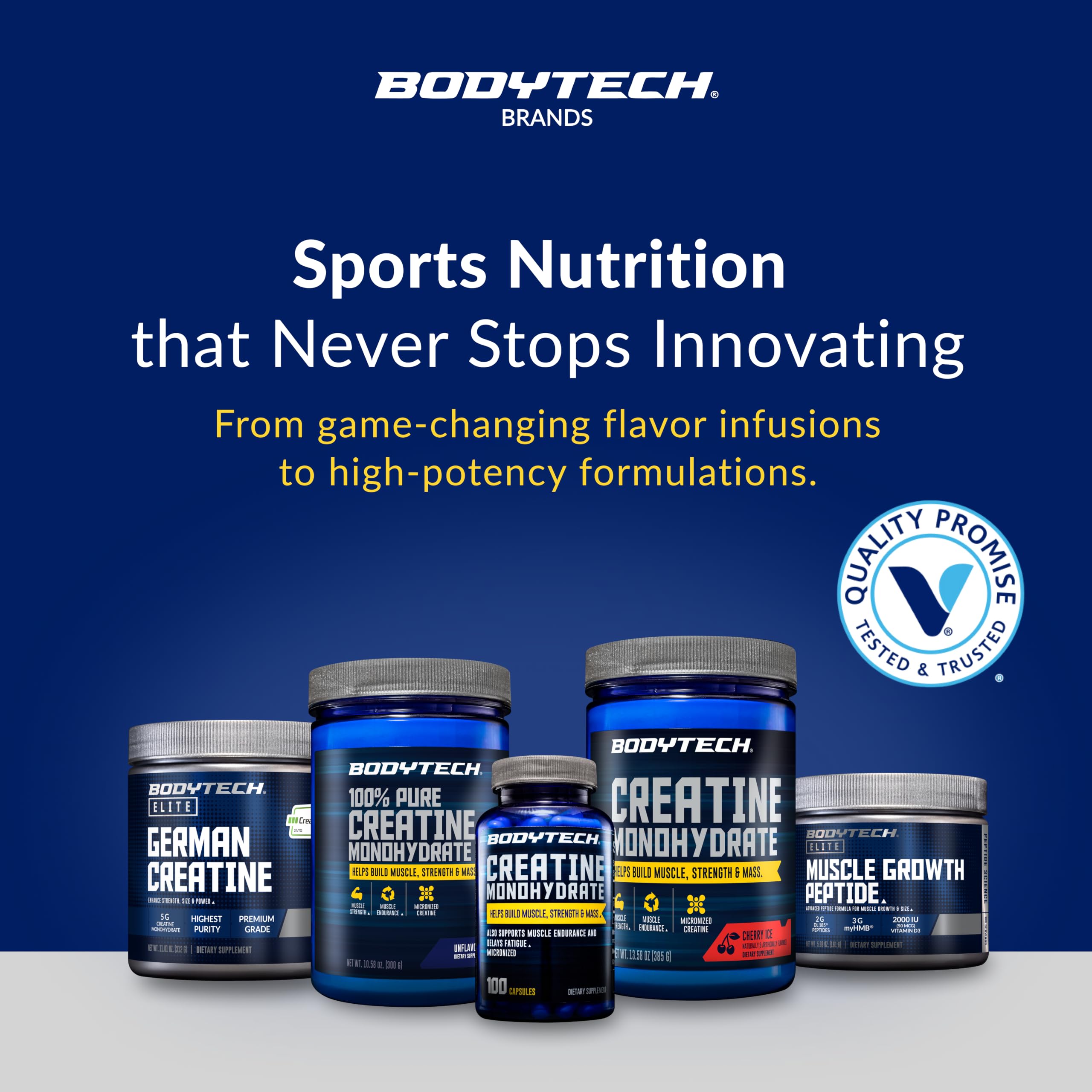 BodyTech Creatine Monohydrate Powder, Unflavored, 10.58 Oz, 60 Servings — Amazon image 6