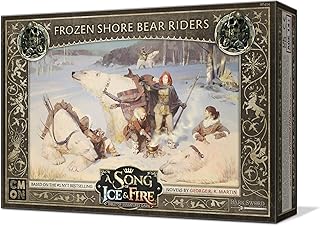 CMON A Song of Ice and Fire Tabletop Miniatures Game Frozen Shore Bear Riders Unit Box Strategy Game for Teens and Adults Ages 14+ 2+ Players Avg. Playtime 45-60 Minutes Made by CMON SIF414 Multicolor