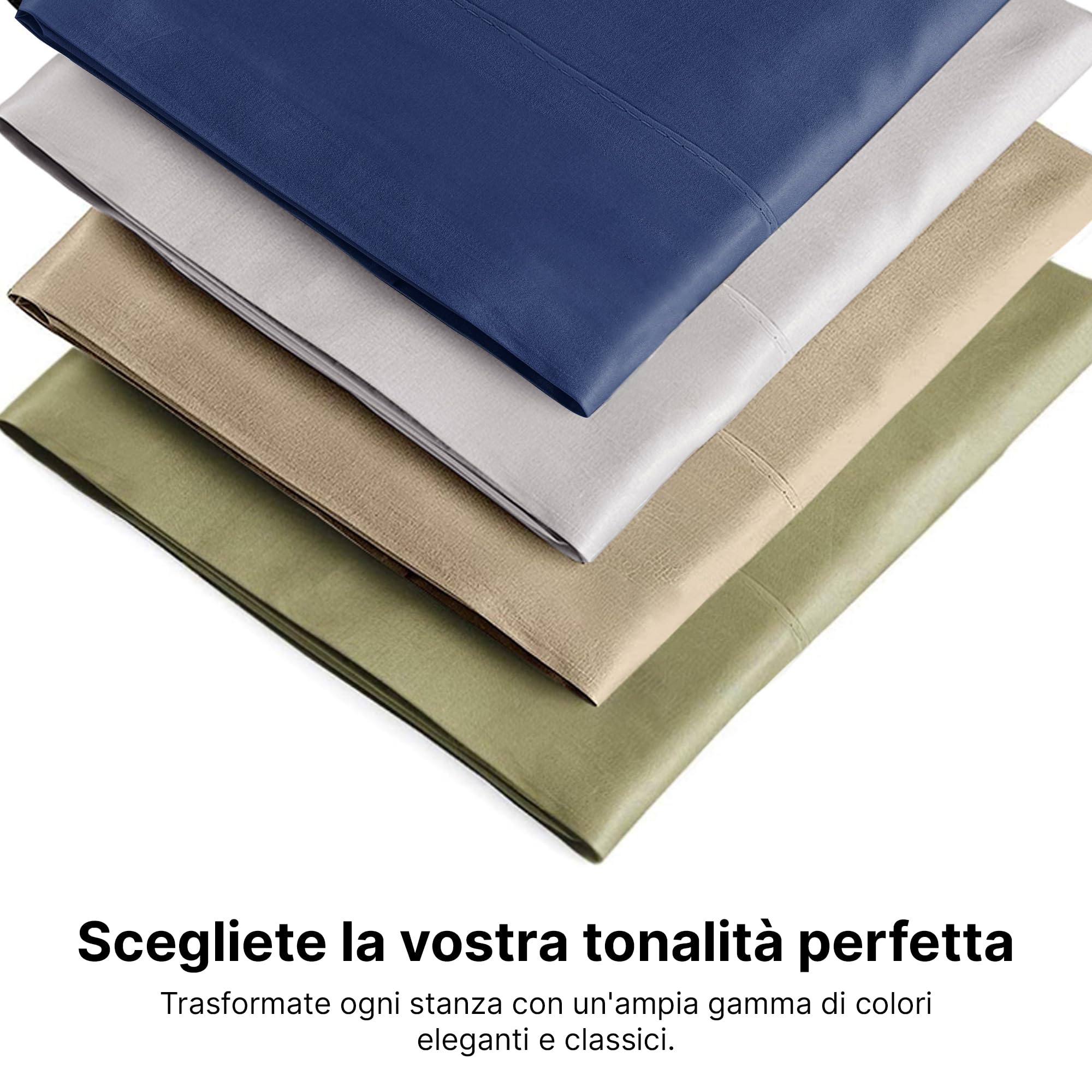Federa 80x80 Bianco - Set da 2 - Federe in Microfibra di Alta Qualità - Morbide, Confortevoli e Lavabili in Lavatrice - Federa 80x80 per Cuscini, Set 2 Federe Bianco - OEKO-TEX Certificato