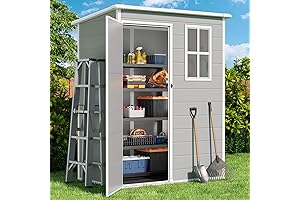Gizoon 5x3 Outdoor Resin Storage Shed: Durable Solution for Your Outdoor Storage Needs