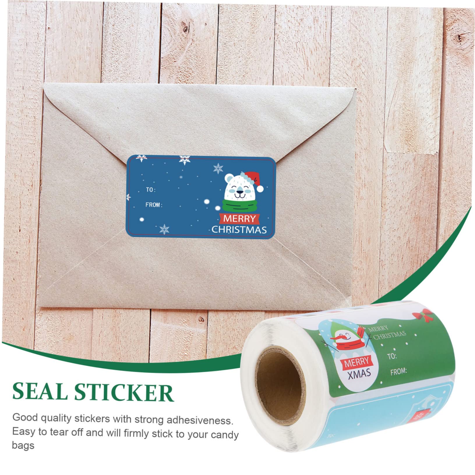 NUOBESTY 3 Set Etichetta Etichette Adesive Grazie Adesivi Per Feste Punto Numero Cartellini Personalizzati Etichette Personalizzata Adesivo Natalizio Adesivo Sigillo 300 Pezzi * 3