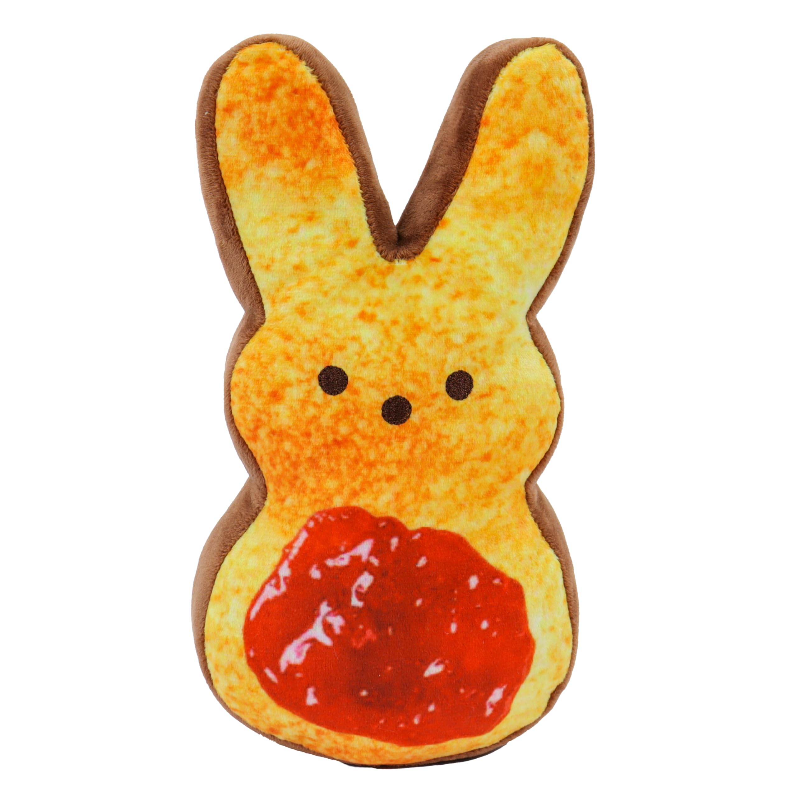 Animal Adventure | 9" Easter Brunch Jam Shaggy Bunny Peeps Plush | Easter Basket Stuffed Animals for Kids | Marshmallow Candy | Huggable Soft Plushie