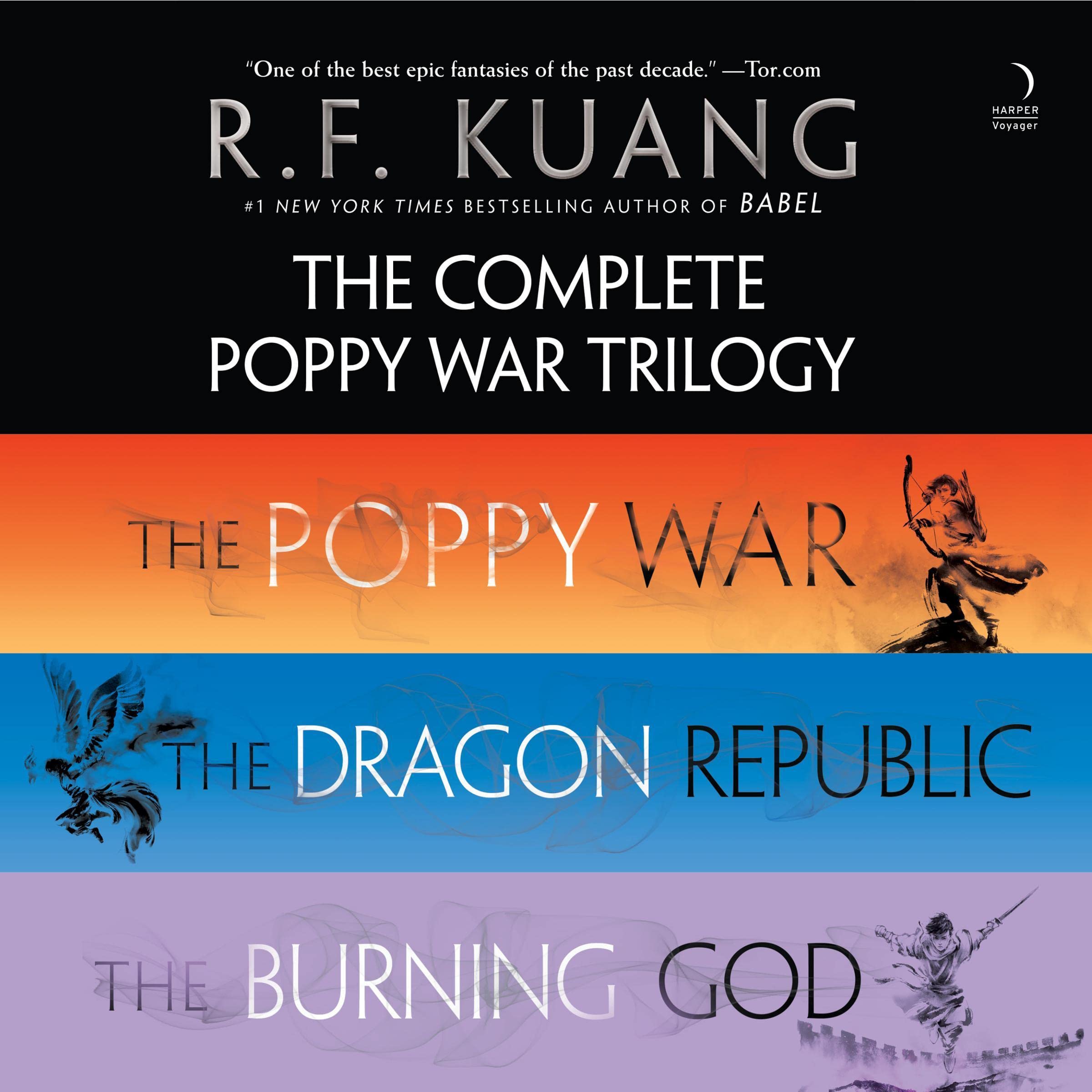 Cover art for The Complete Poppy War Trilogy