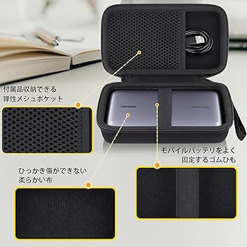 Amazon | （収納ケース）UGREEN PD3.1 モバイルバッテリー 145W高出力