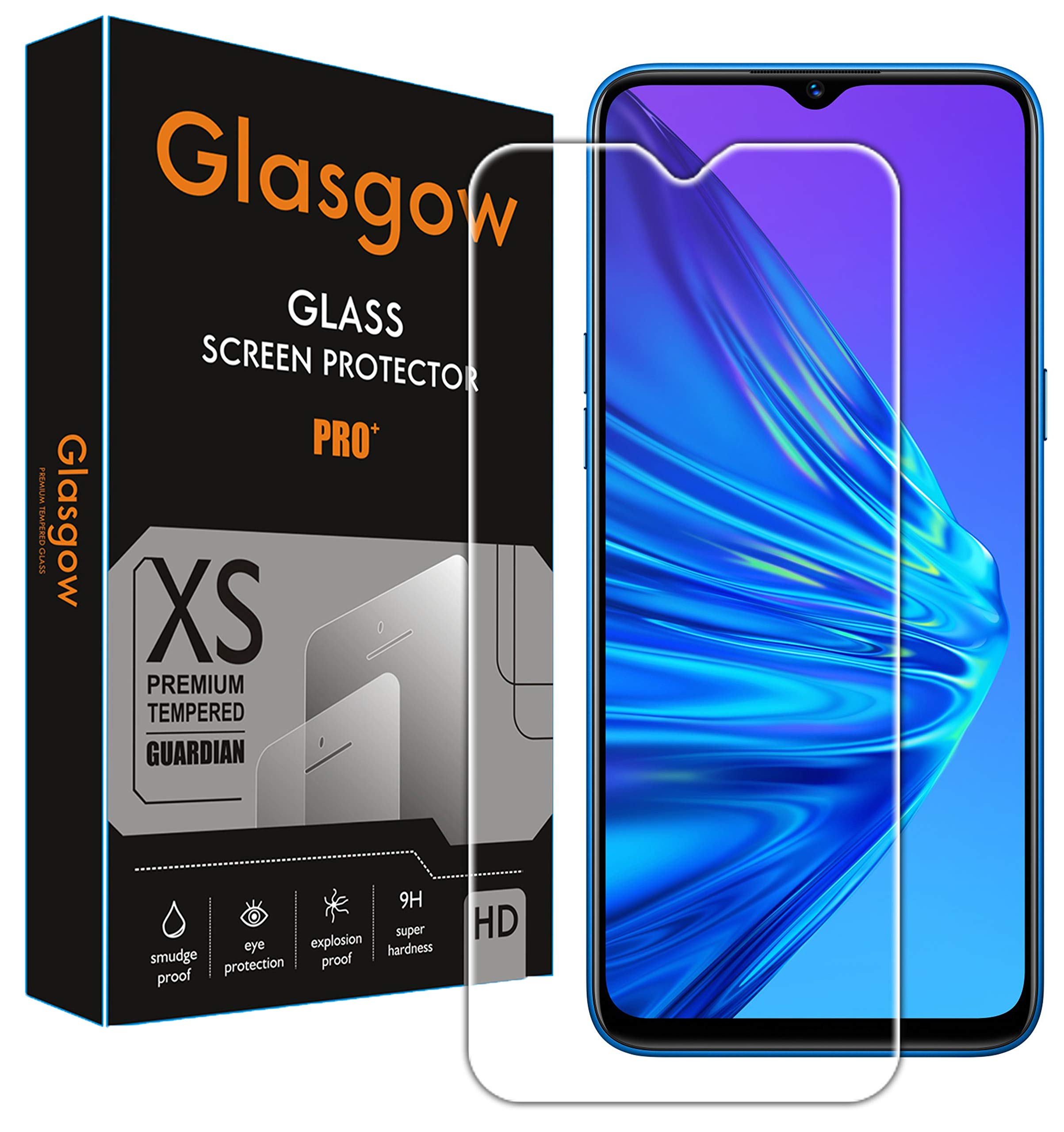 Glasgow Premium Tempered Glass Screen Protector for Vivo Y33S [flexible] [Gorilla] Bubble Free Installation [Screatch proof] [Guard] (B09FGXZNDG) Amazon Price History, Amazon Price Tracker