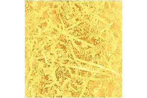Vibrant Yellow Paper Shreds: The Perfect Touch for Unforgettable Gifts and Celebrations