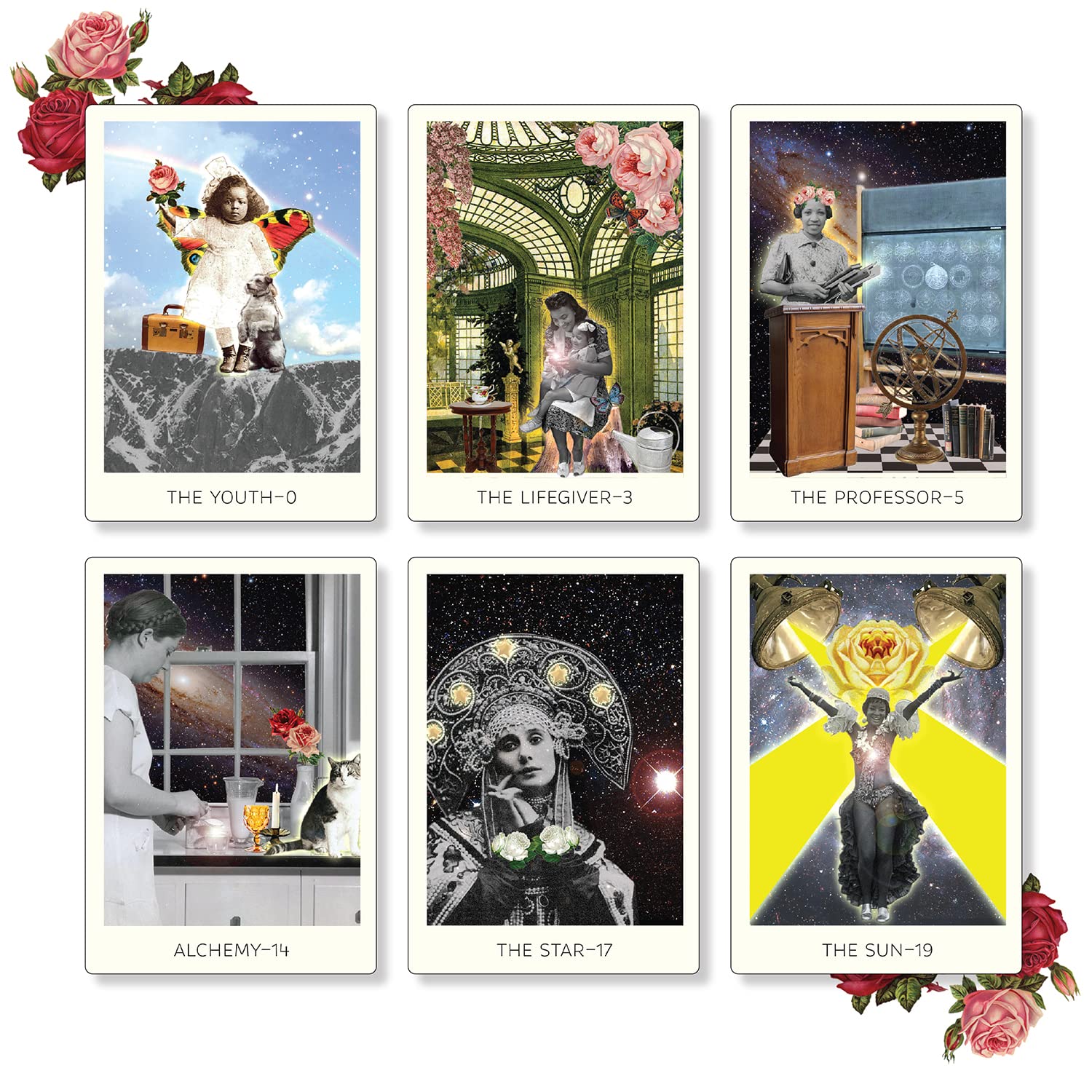 The Rosebud Tarot: An Archetypal Dreamscape, 78 Cards and 96 Page Full-color Guidebook