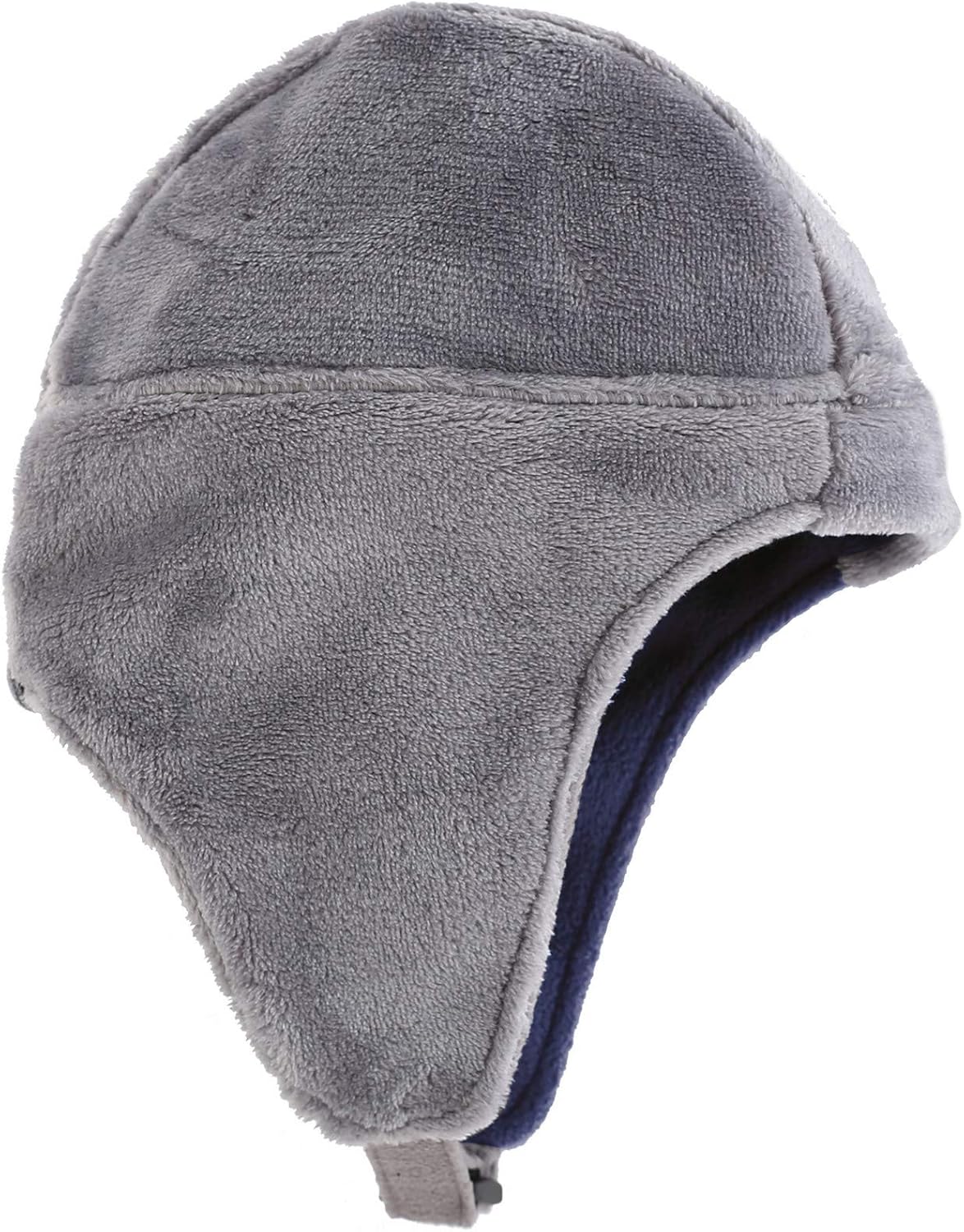 Connectyle Men's Fleece Thermal Skull Cap Warm Winter Hat with Ear Flaps Trapper Hat Outdoor Cold Weather Hat - Image 4