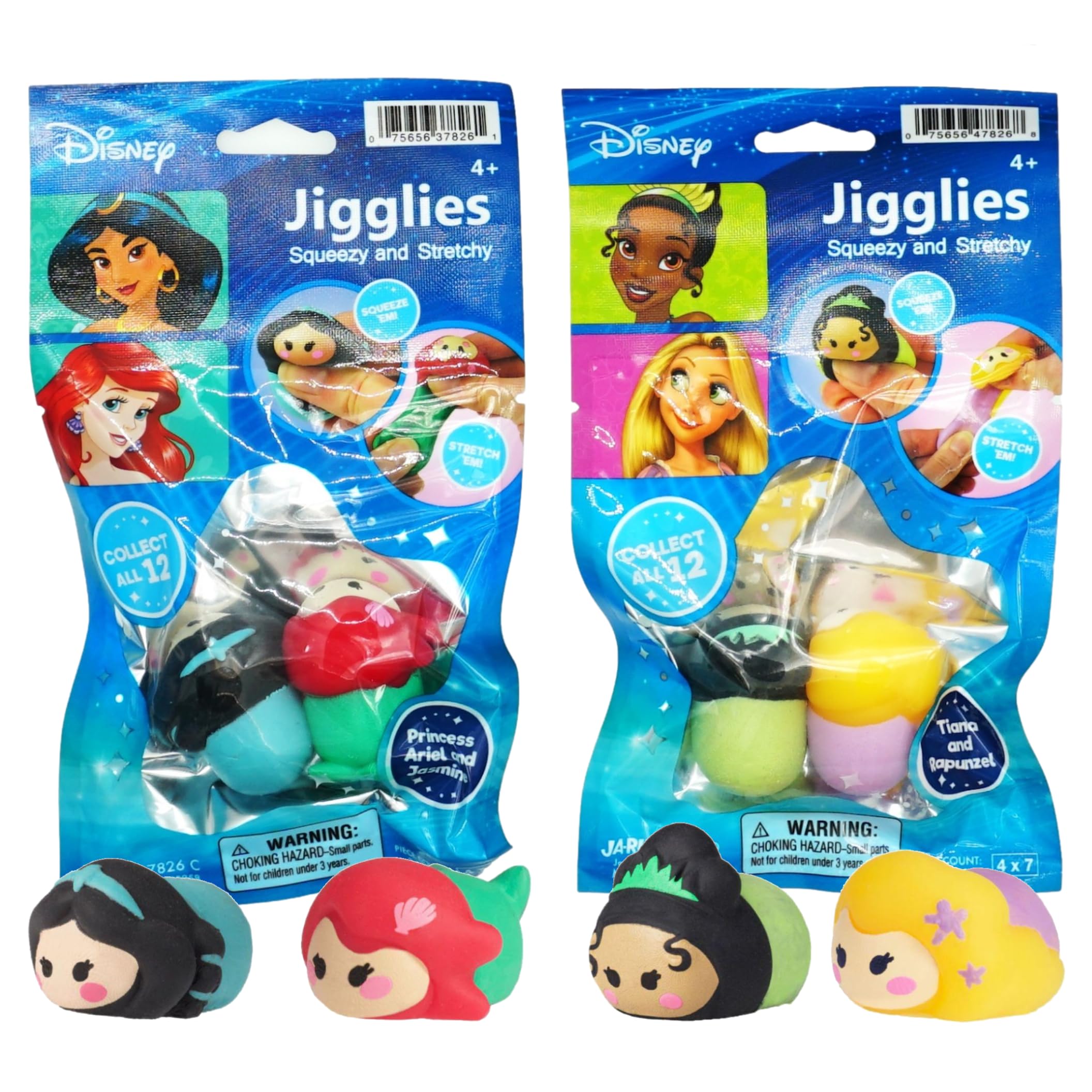 Amazon.com: JA-RU Mochi Squishys Toys Mini Squishies Disney (2