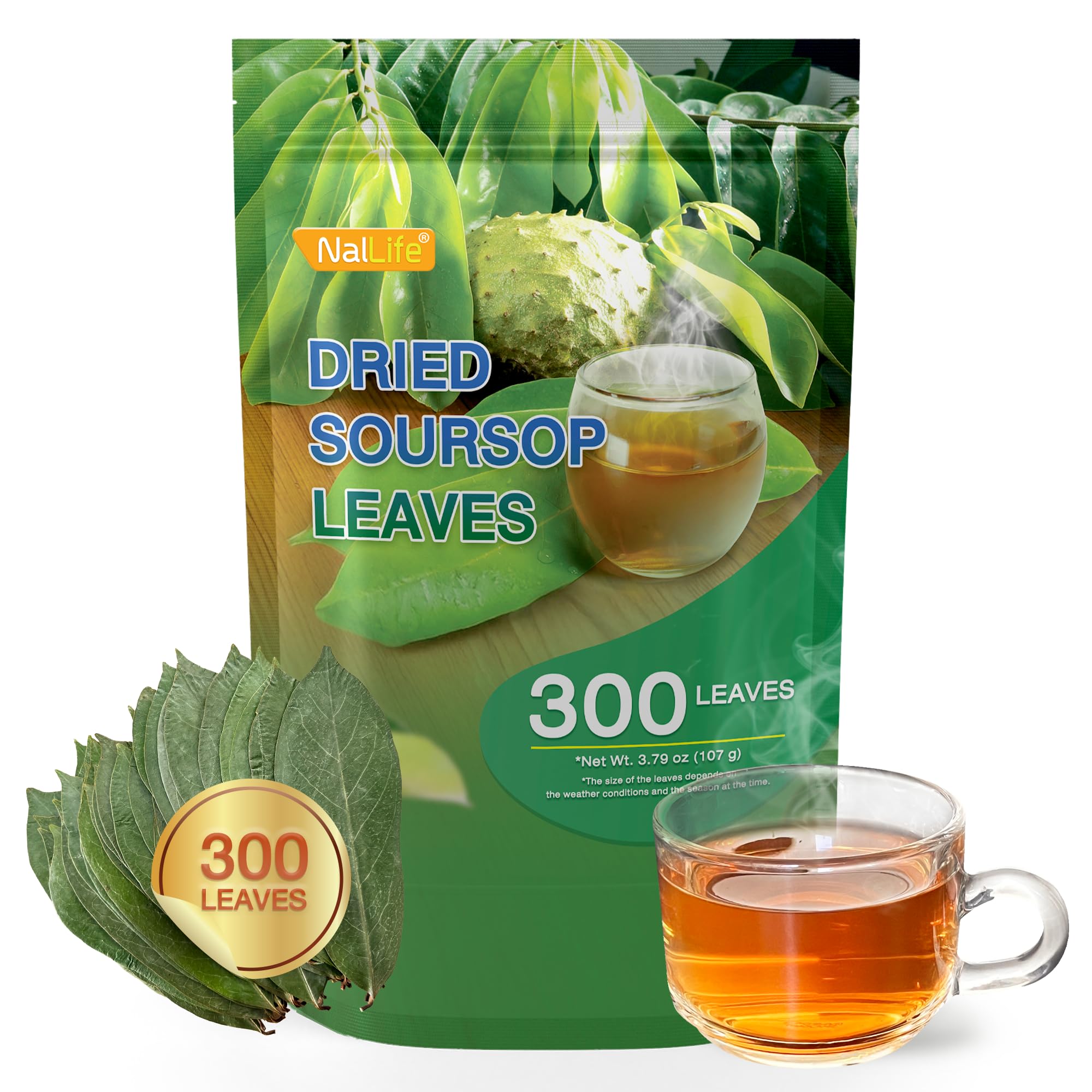 NalLife Soursop Leaves for Tea 300 Leaves