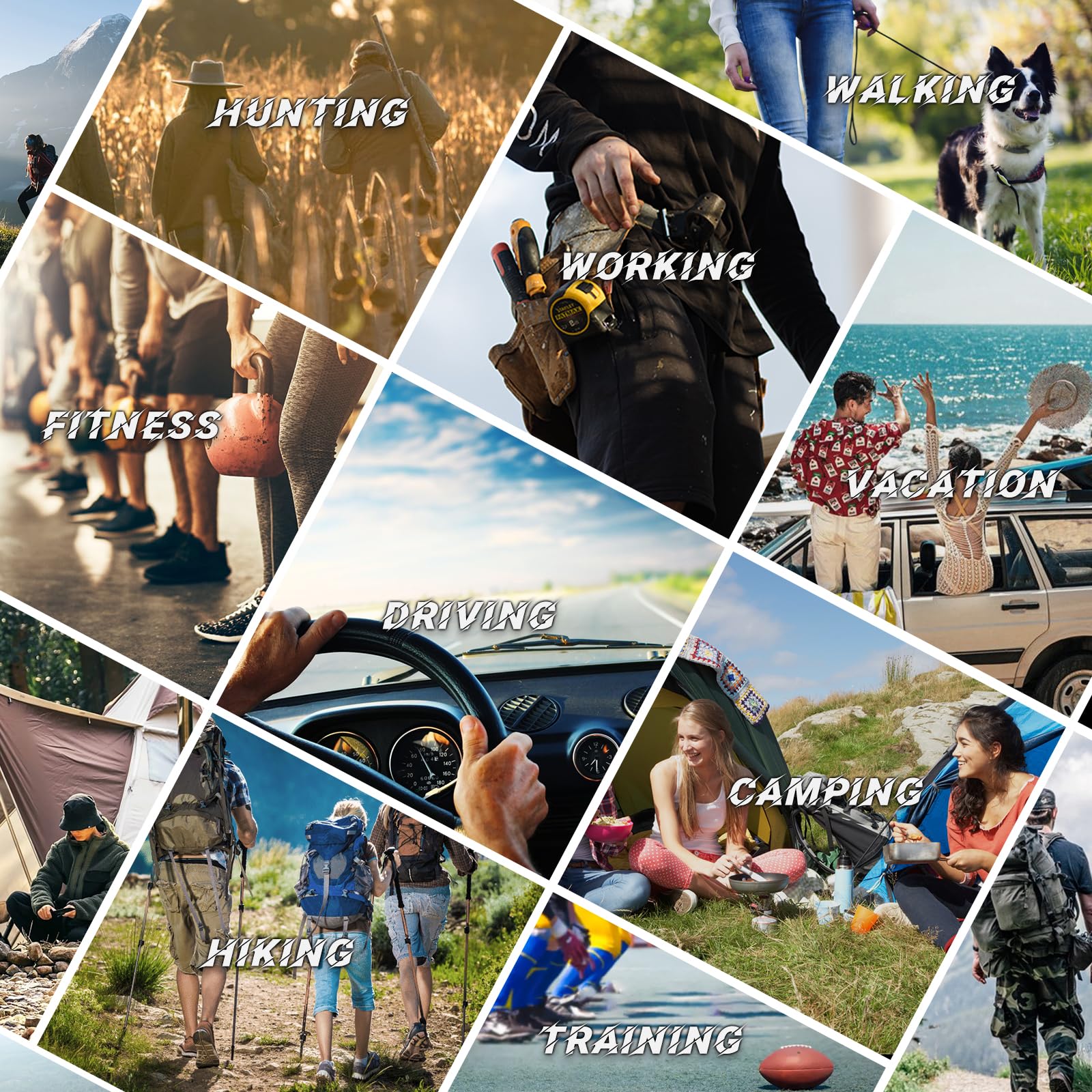 32 oz Water Bottle with Sleeve - Military Green Stainless Steel Metal Insulated Water Jug, Sports Bottle for Gym Hiking Camping Camo Pouch