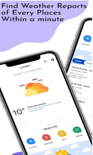 Weather App Live relatório de previsão do tempo