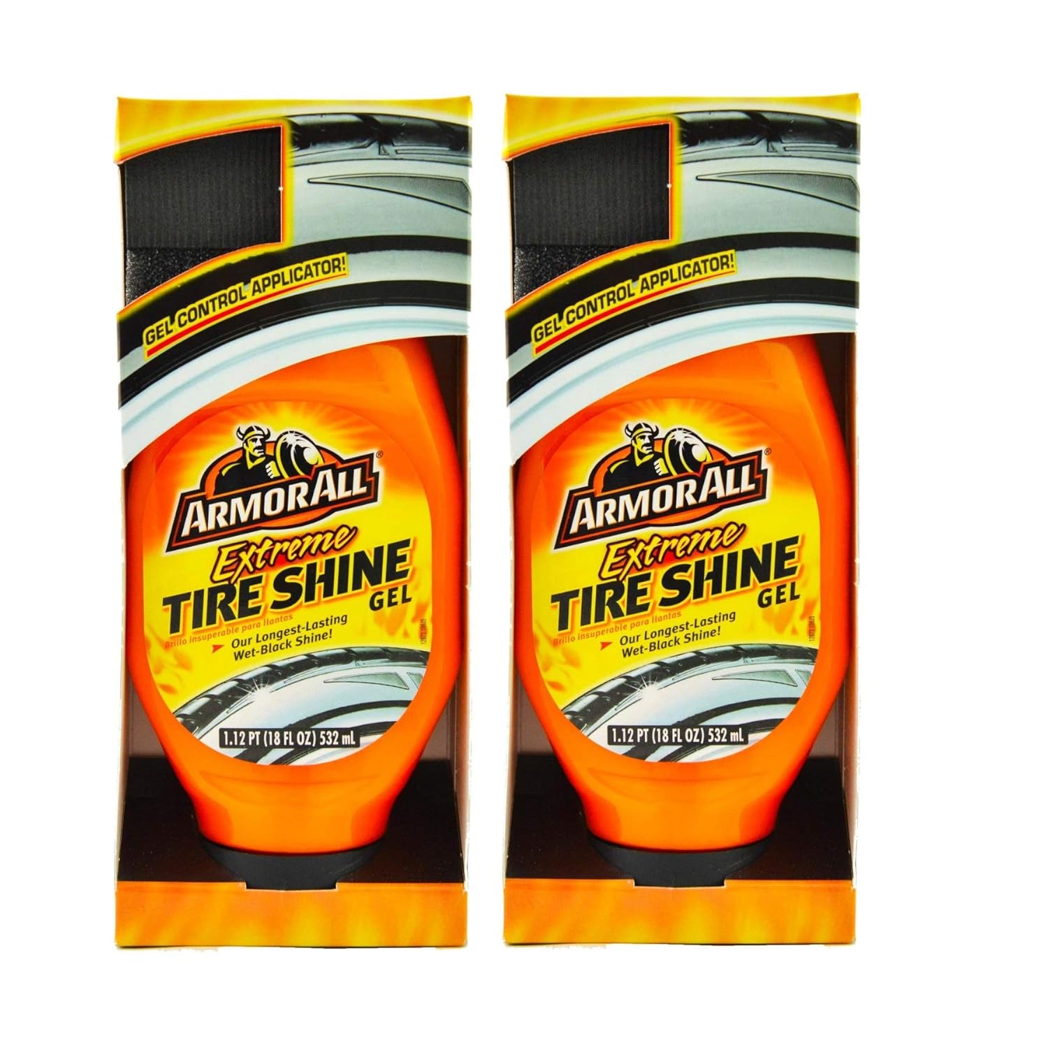 Armor All 77960US Extreme Tire Shine Gel (532 ml) Pack of 2 Amazon