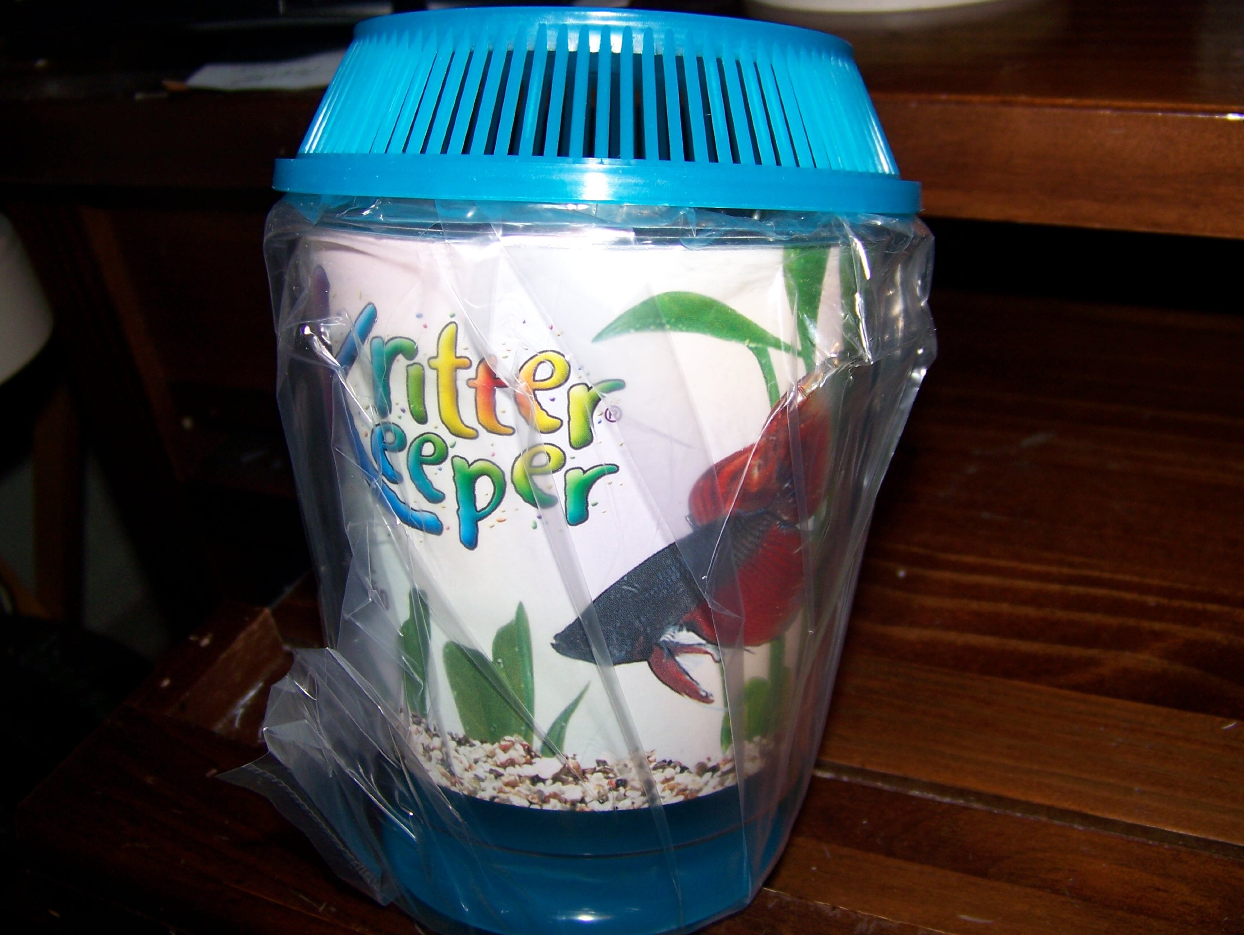 Amazon.com : Lee's Kritter Keeper, Round with Lid and Pedestal