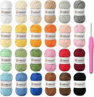 100 Cotton Yarn For Crochet Picks collage image 4