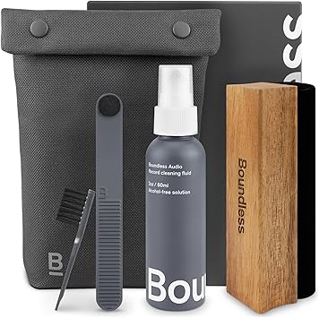 Boundless Audio Vinyl Record Cleaning Kit - 5-in-1 Vinyl Cleaning