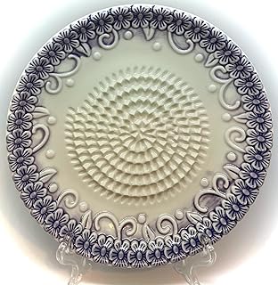 BonCera, All-in-one 4pcs Premium Porcelain Garlic Grater Set, Lavender Embossed Design Grater Plate w/Garlic Peeler, Gathe...