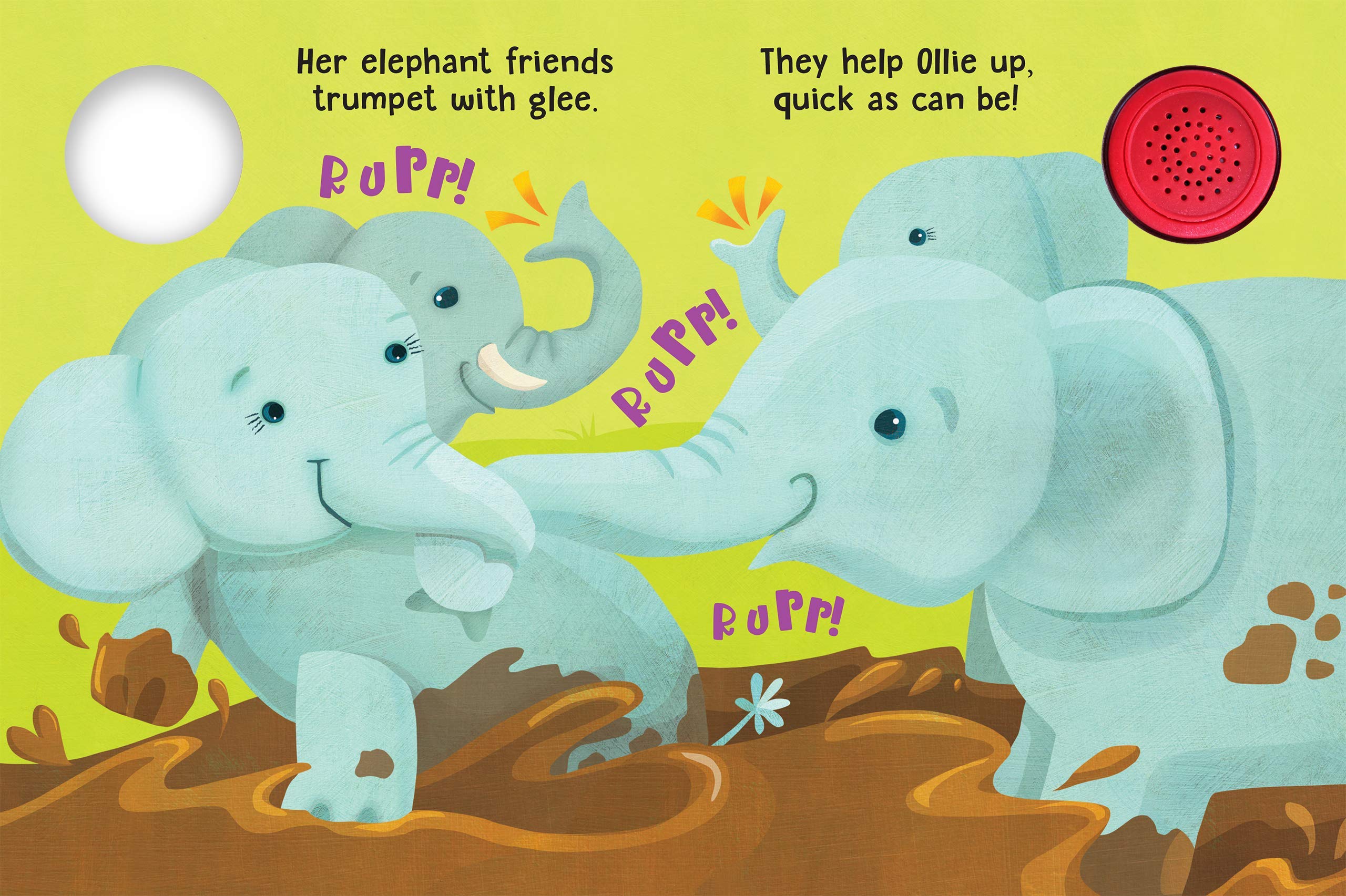 Ollie the Elephant - Sound Book - Novelty Book - Interactive Children's Board Book