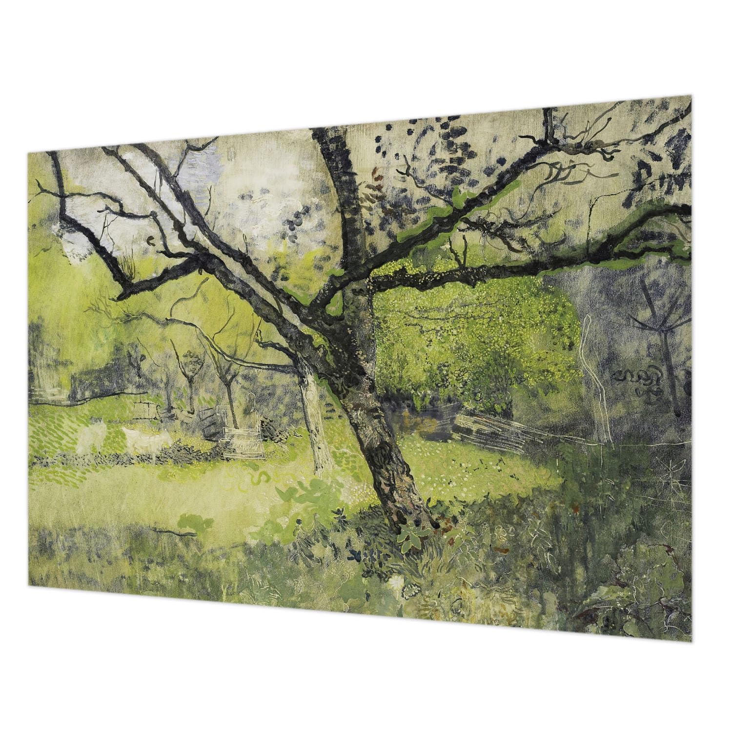 Papier peint intissé haute qualité Tulup impression premium motif parc du printemps