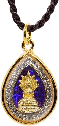 Artschatz Día de la semana Cumpleaños Buda Dorado Colgante Tailandés Colorido, Amuleto, Collar, Encanto, Domingo, Lunes, Martes, Miércoles, Jueves,