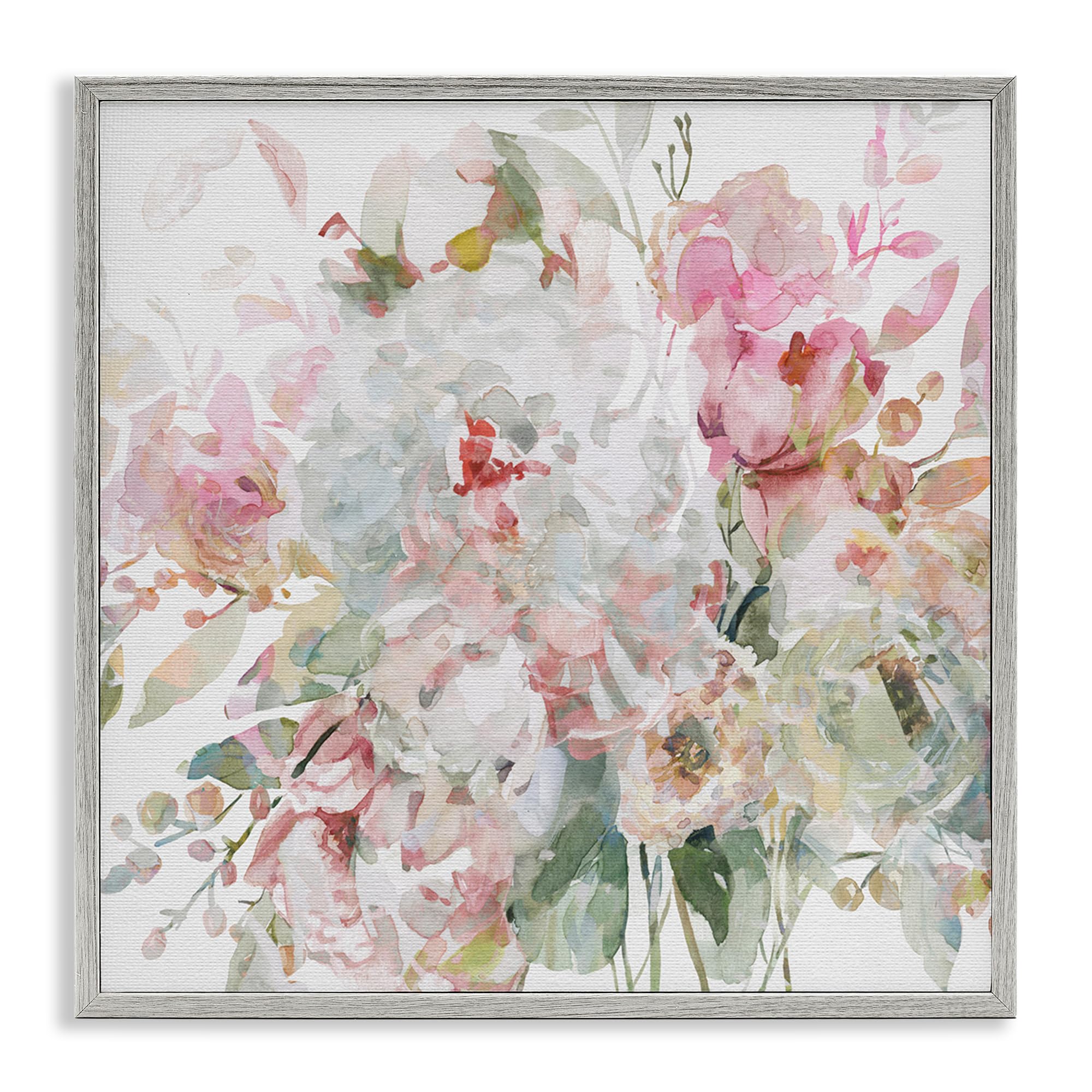 'Romantic Pastel Blossoms'| Framed Giclee Art