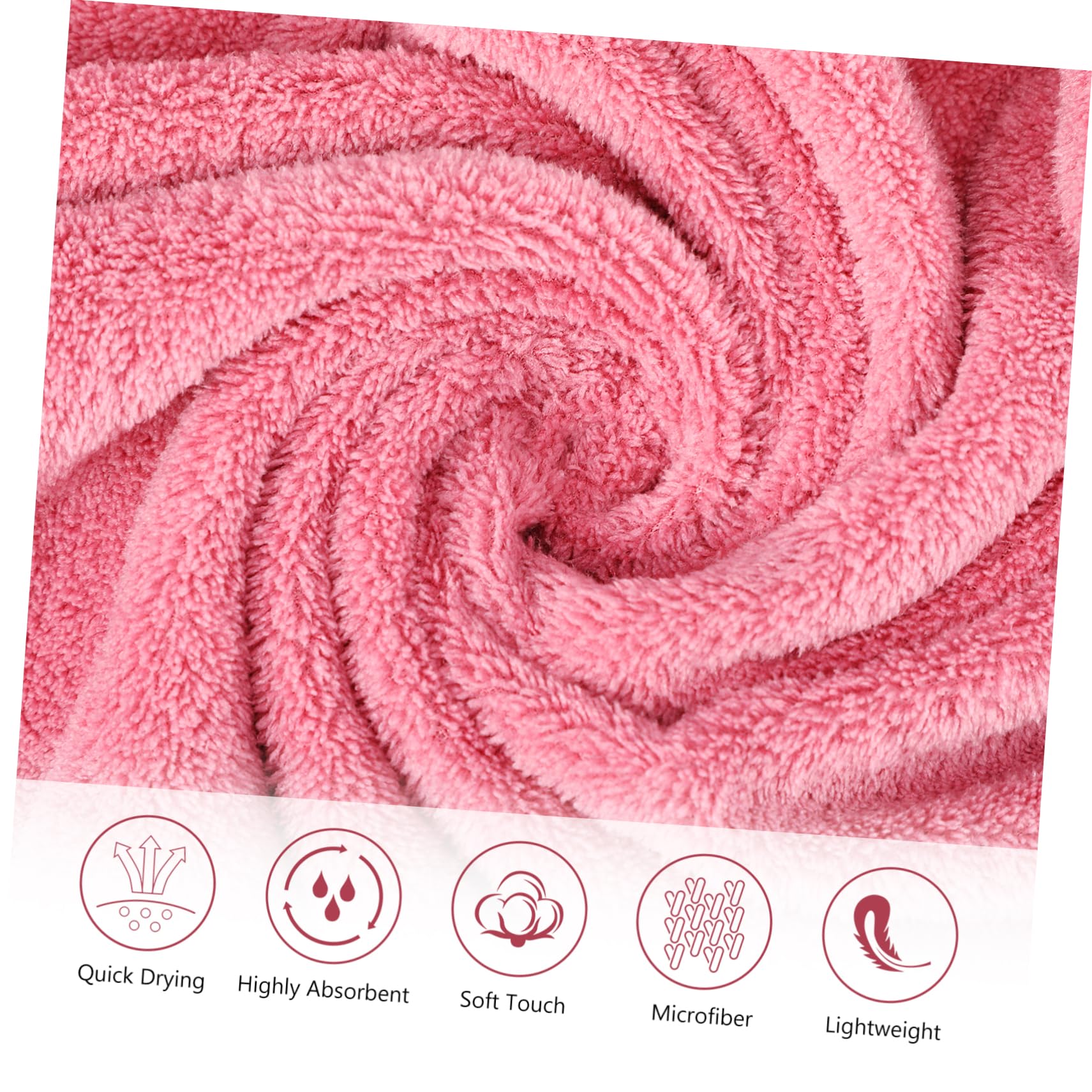 Ensemble de Serviettes de Bain 5 Pièces avec Dentelle | Grand Format, Absorption Rapide, Usage Maison et Voyage, Polyester Nylon, Style Simple et Élégant