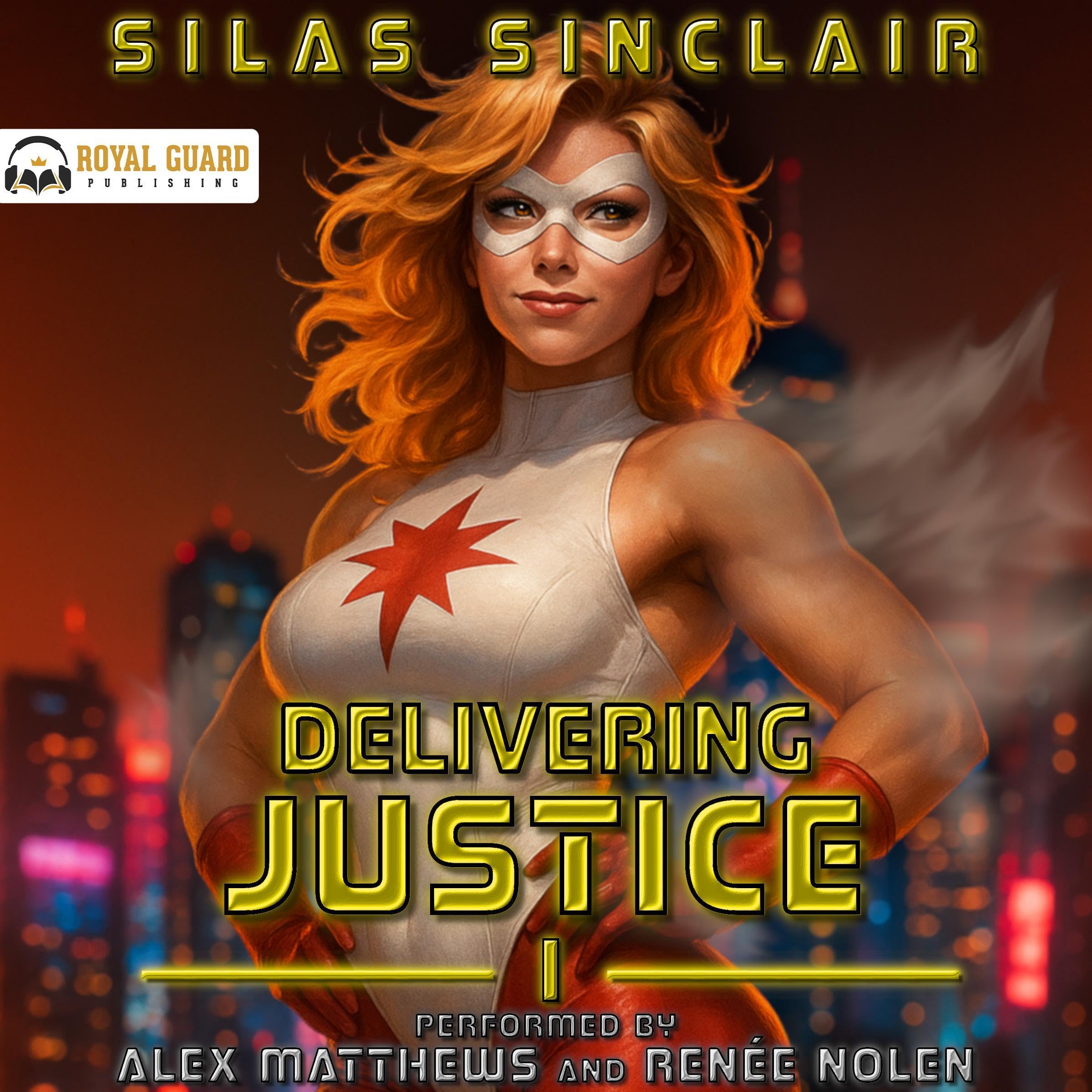 Cover art for Delivering Justice: A Men's Superhero Adventure