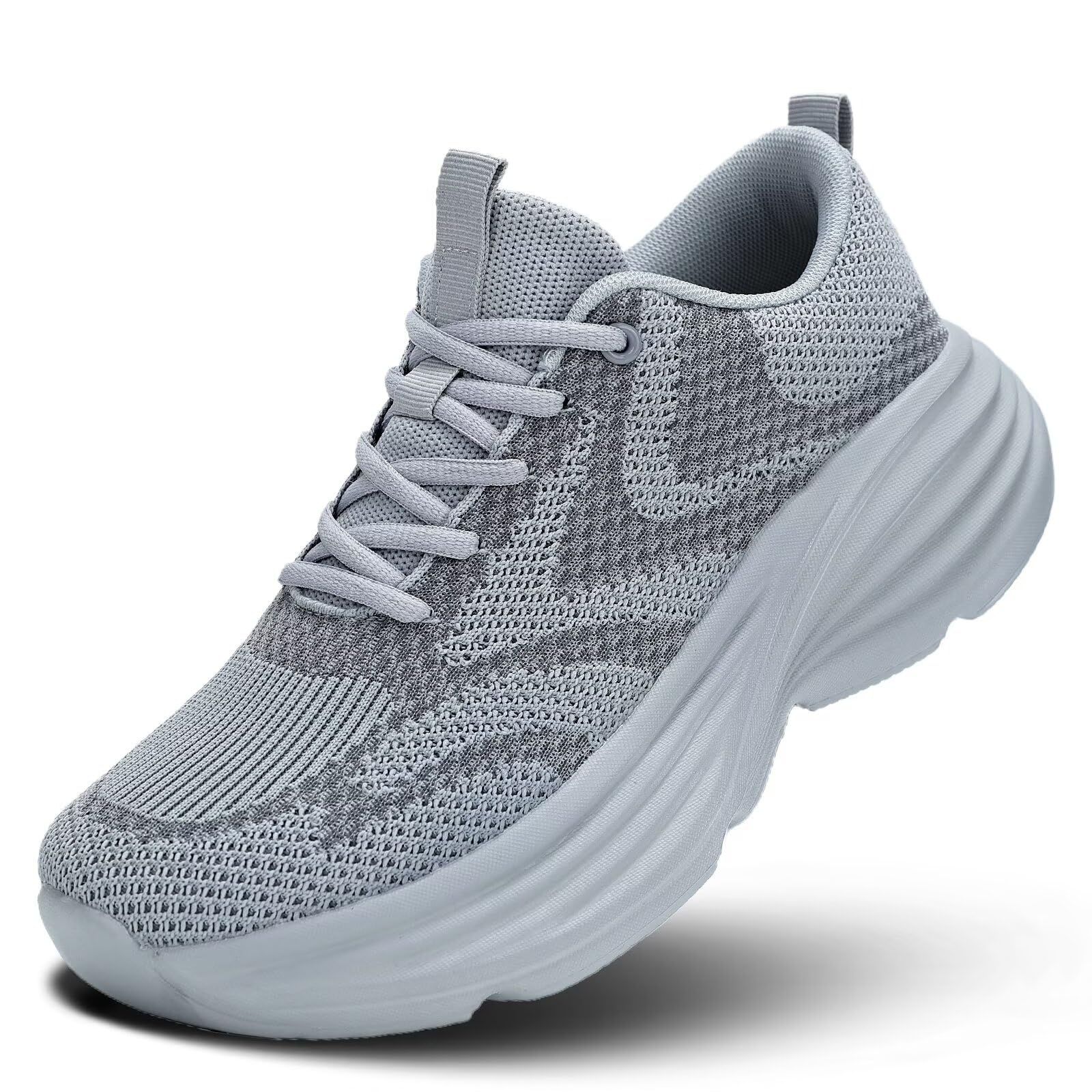 Men's Non Slip Walking Shoes Lightweight Breathable Casual Running Shoes Fashion Sneakers Mesh Workout Sports Shoes