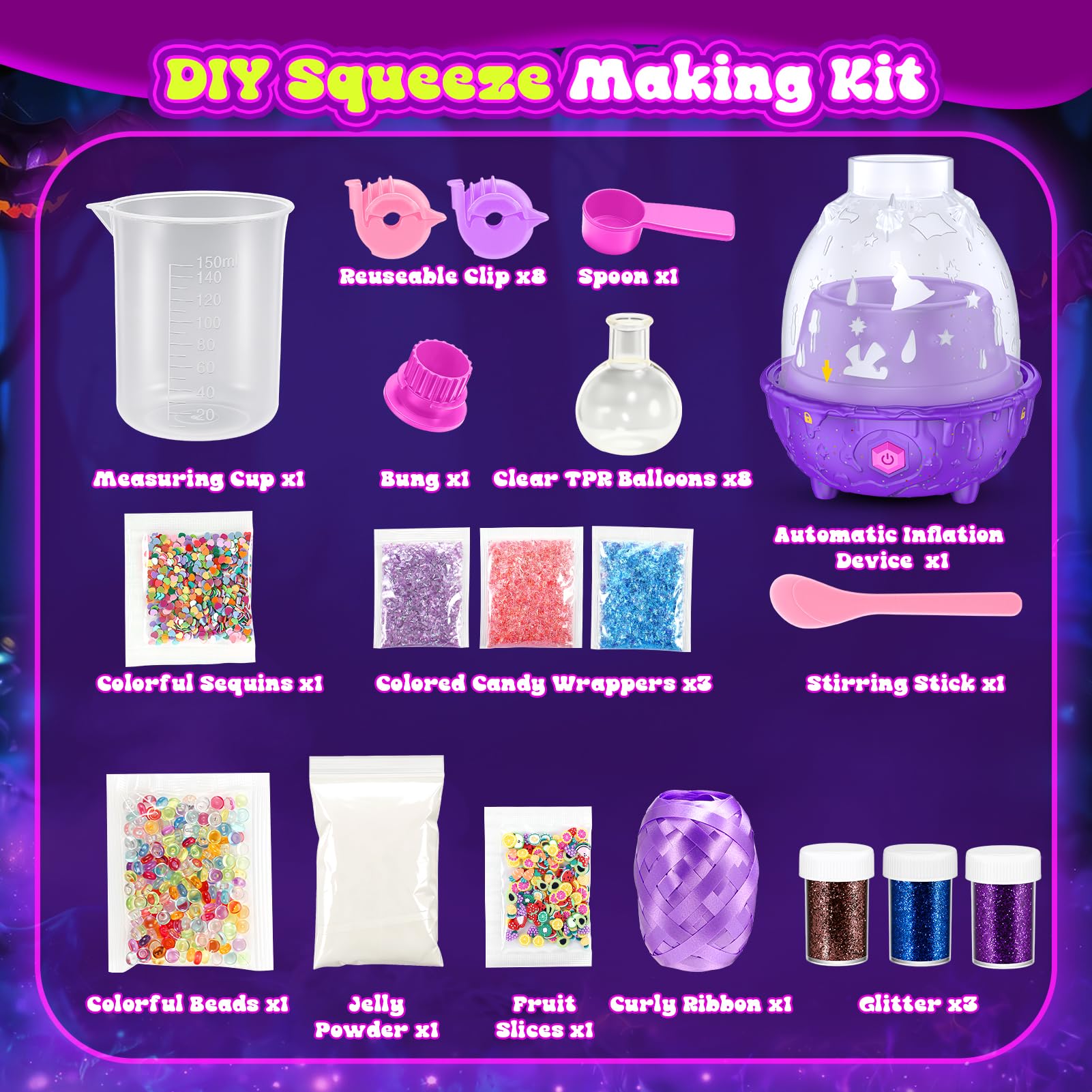 Naxudcoo Squishy Making Kit