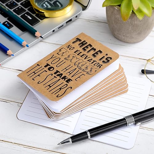 Miniatura 26 de Bloc de notas inspirador, mini diario motivacional, bloc de notas de bolsillo pequeño para escuela, oficina, hogar, suministros de regalo, 10