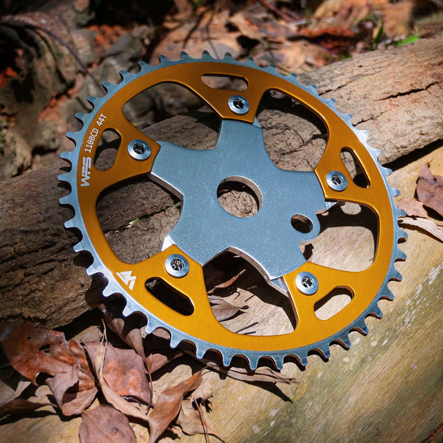 Amazon.co.jp: WFS Pulsar Chainring with Spider Sprocket 44T 1/8
