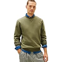 Tommy Hilfiger Ess Seasonal Fleece Crewneck Mw0Mw40000 Felpa Pullover