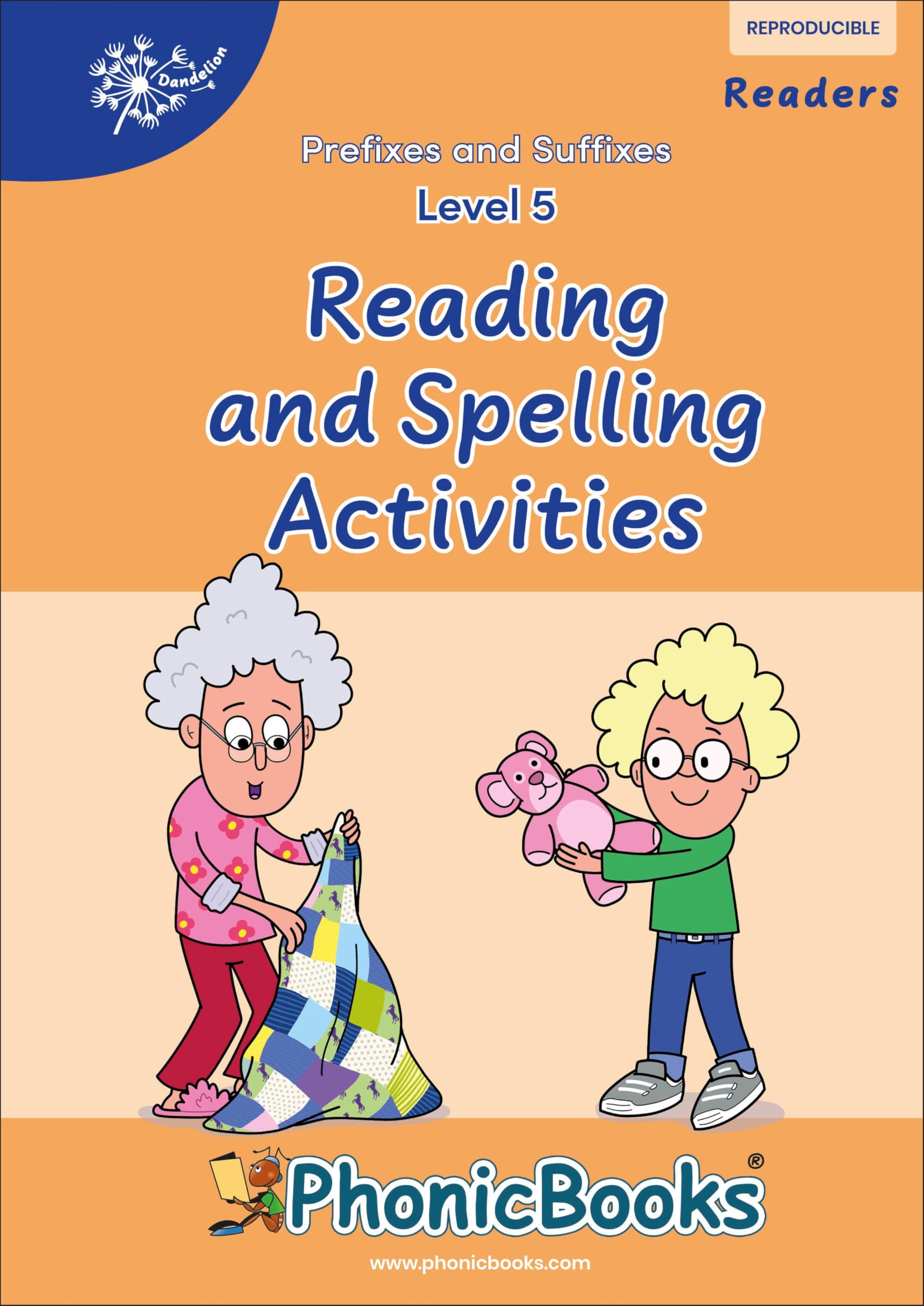 Phonic Books Dandelion Readers Level 5 Prefixes and Suffixes Activities (Phonic Books Beginner Decodable)