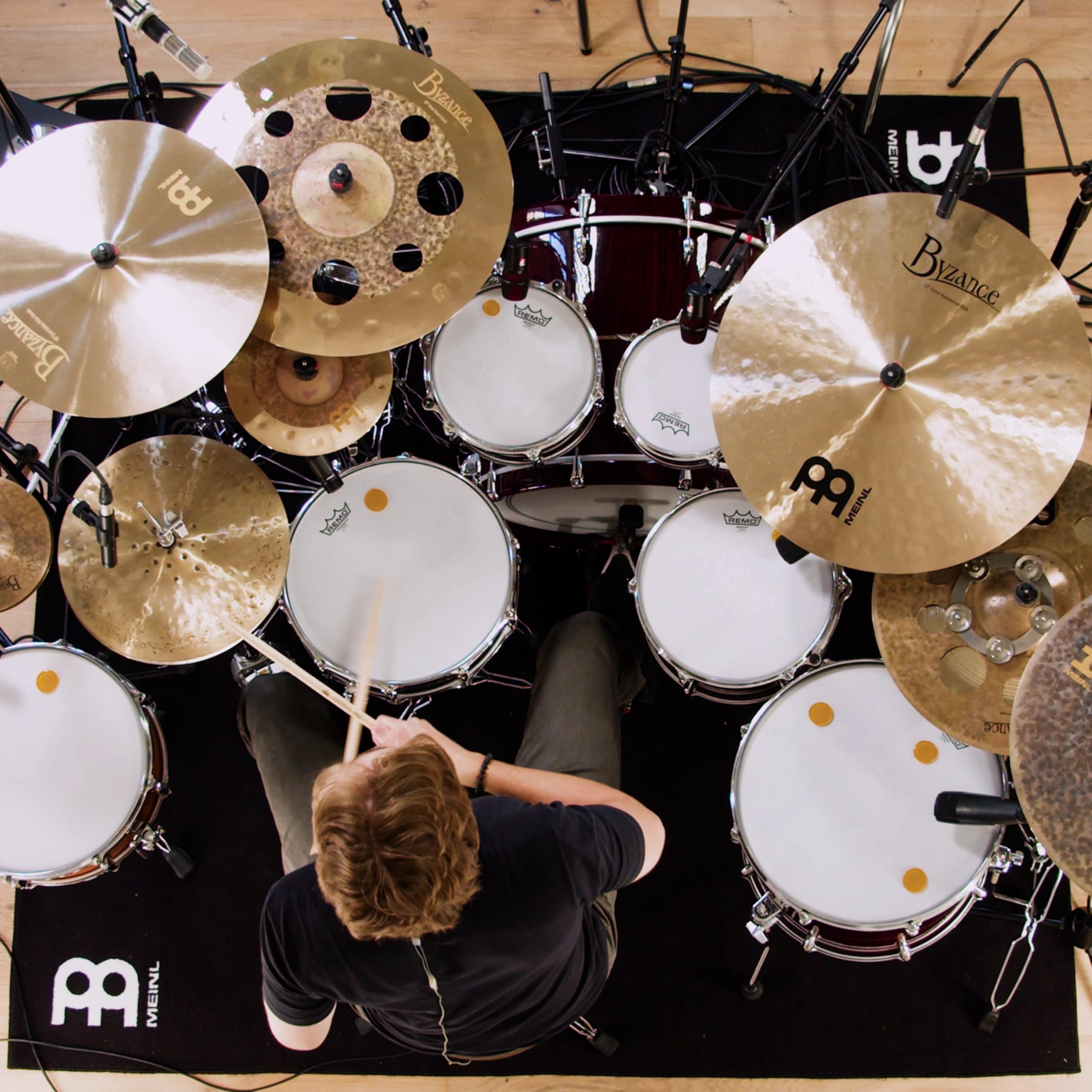 Meinl Drum Honey Drum and Cymbal Damper - Akcesoria perkusyjne, Pomarańczowy (MDH)
