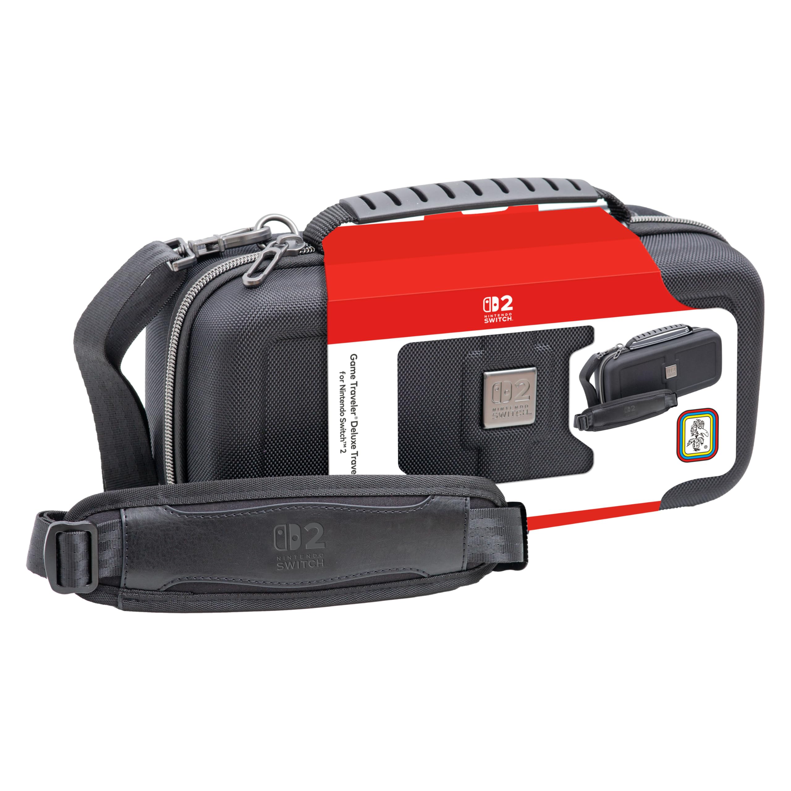 R.D.S. Industries, INC. - Game Traveler Deluxe etui podróżne na Nintendo Switch, Nintendo Switch 2, OLED, czarne (MC40)