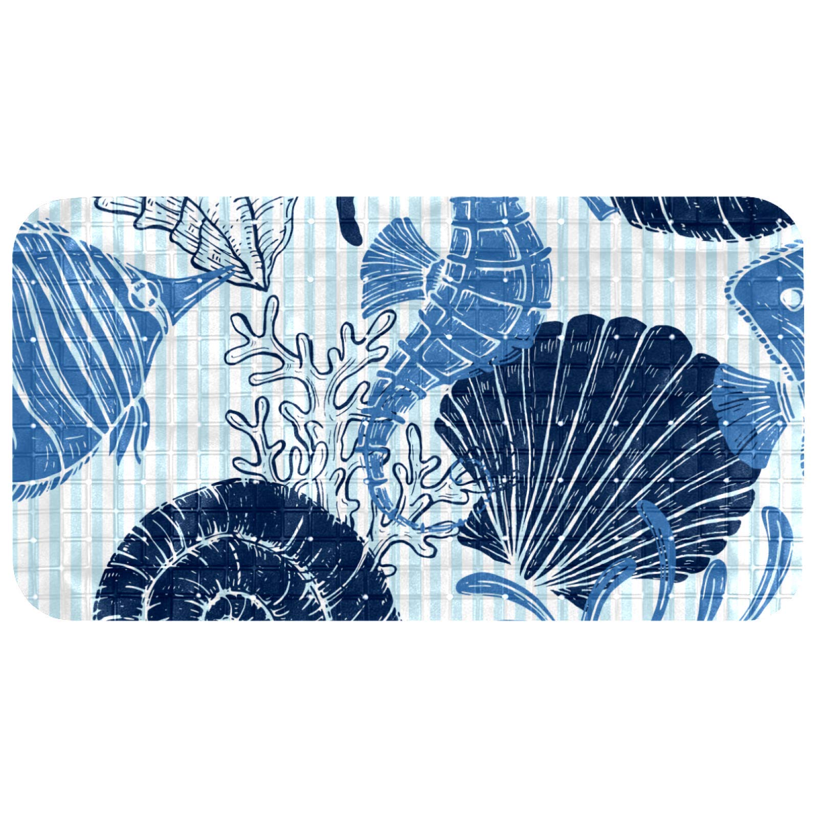 Tapis de bain pour bébé Bennigiry séchage rapide corail