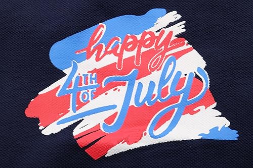 Miniatura 7 de Ropa para cachorros pequeños del 4 de julio, camisas para perros del Día Independiente de la bandera de Estados Unidos para niño y niña, estampado
