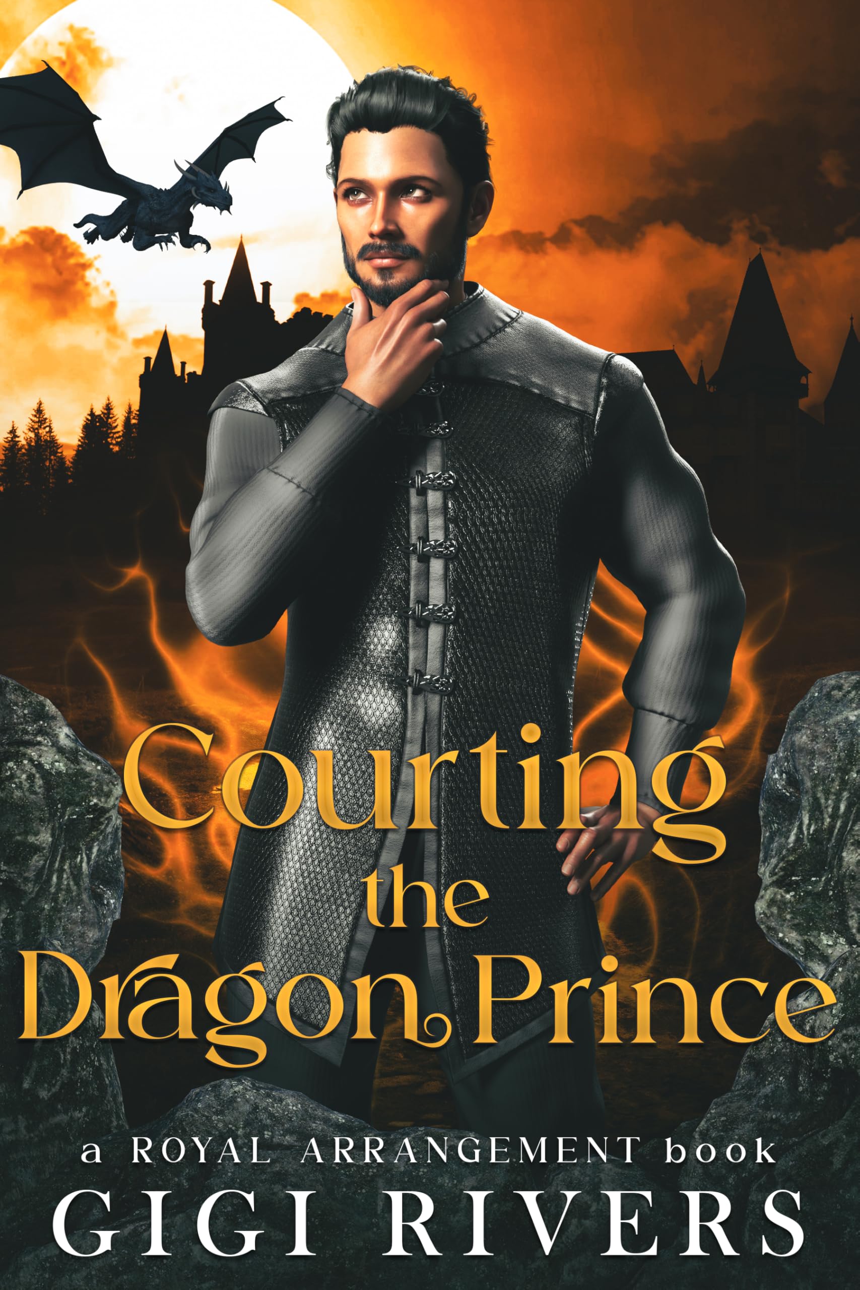 Courting the Dragon Prince (A Royal Arrangement Book 1)