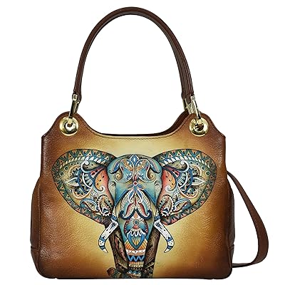 Anuschka Satchel with Crossbody Strap 708 Women