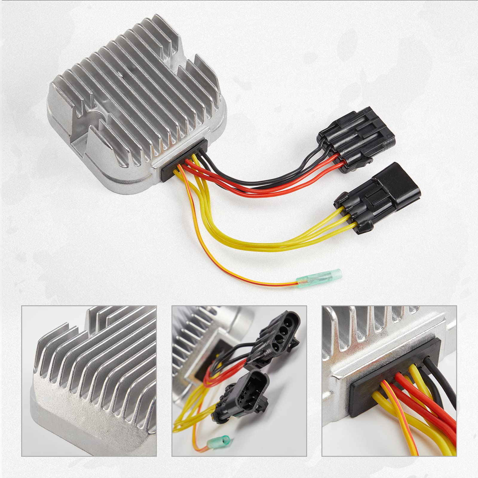 KEMIMOTO Voltage Regulator Rectifier Compatible with Polaris Ranger 500 800, RZR 800 EFI, Sportsman 500 800, 2010 2011 2012 2013 2014 Replacement for # 4012748