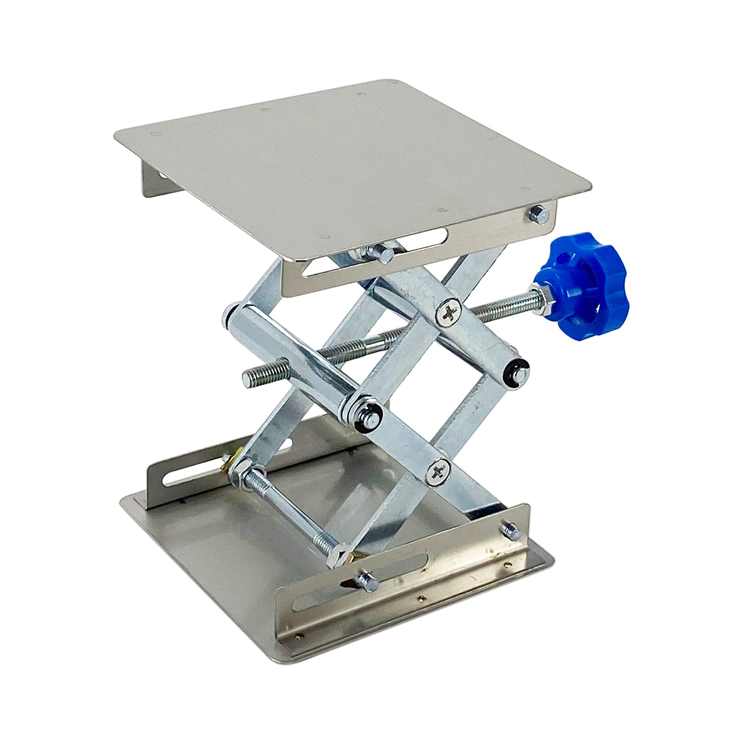 TEXALAN4x4x6” Lab Jack Stainless Steel 7 LBS Lift Table